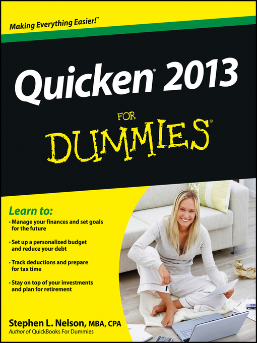 Title details for Quicken 2013 For Dummies by Stephen L. Nelson - Available